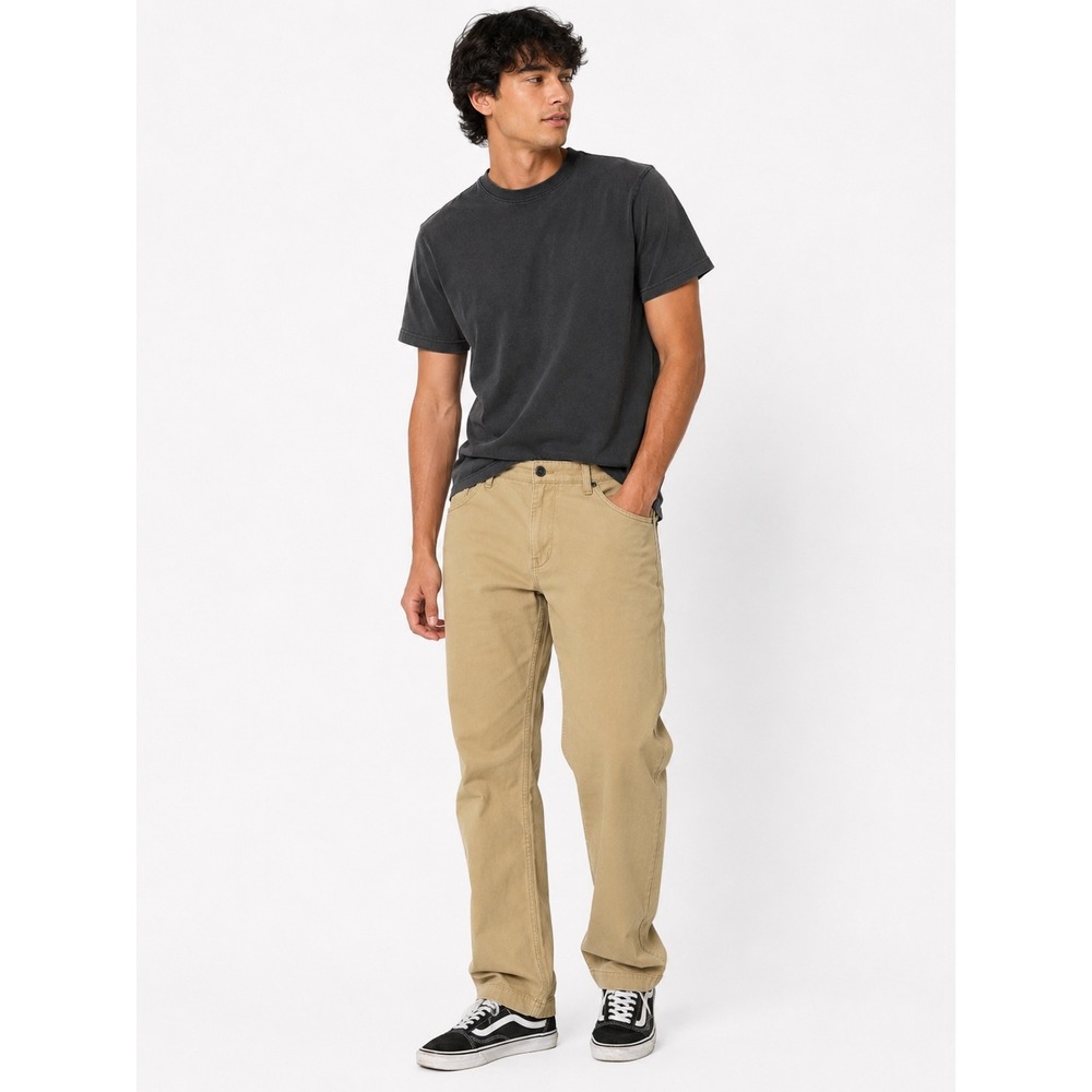 American Eagle Chinos Mens 32x32 Khaki Tan Original Straight Leg Cotton Workwear